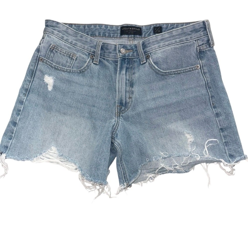 Lucky Brand Women's Blue Denim Shorts size 6/28
